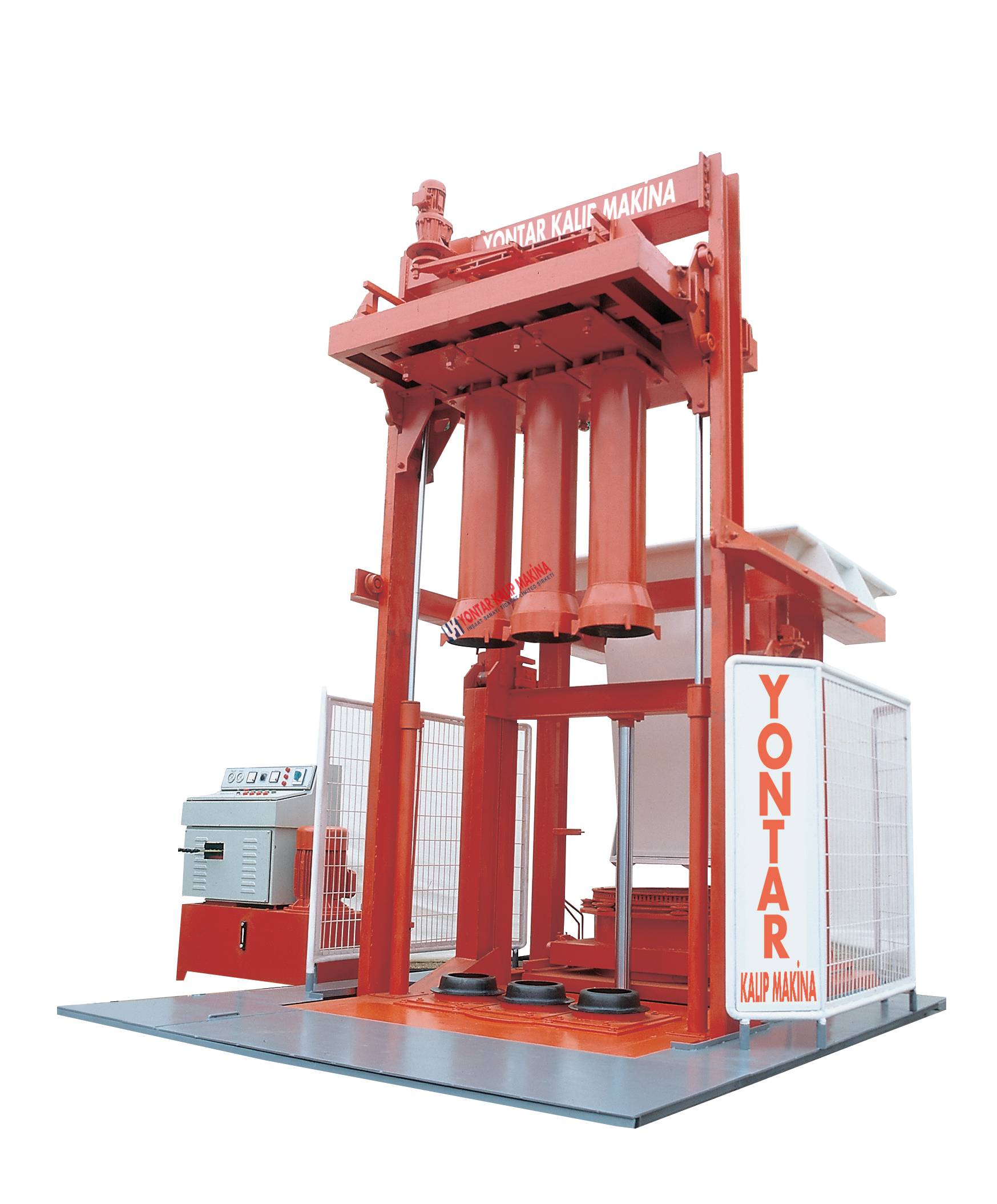 Машины для производства бетонных труб с системой мультиформ