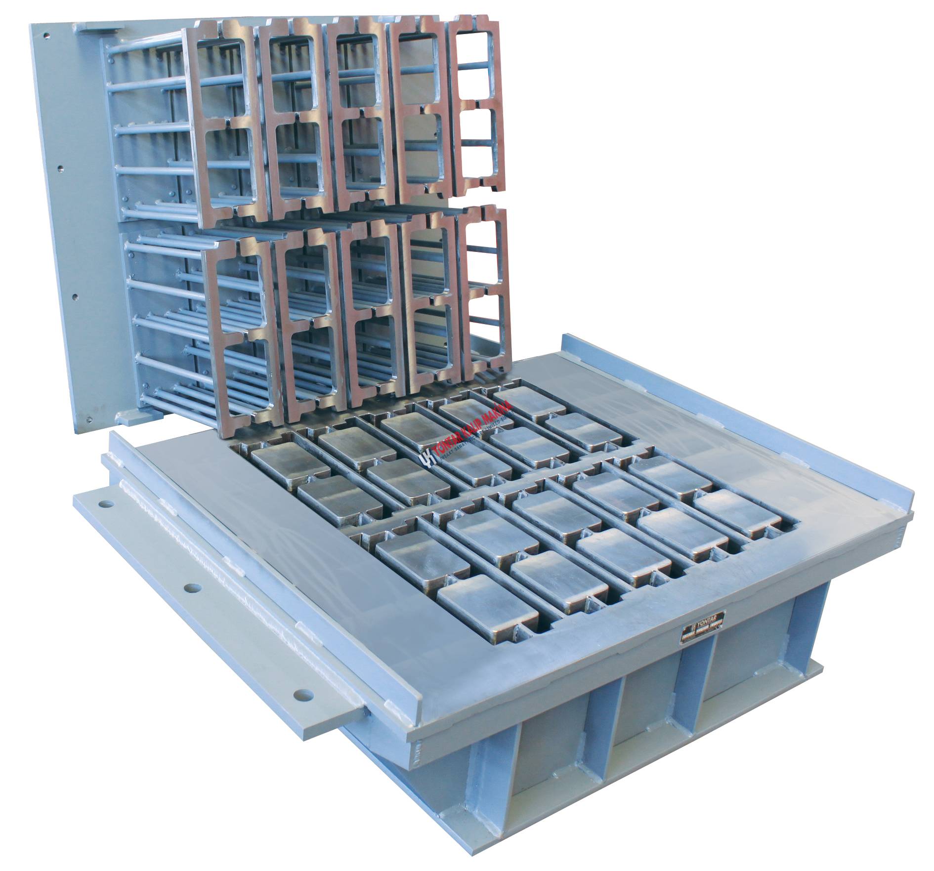 Формы для производства бетонных элементов мощения